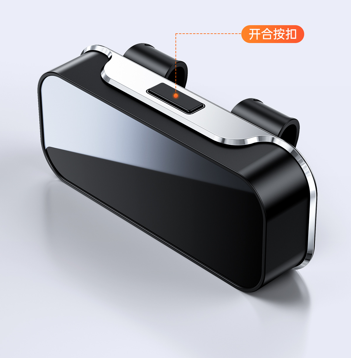 Car glasses case, car sun visor sunglasses clip, card storage box, sunglasses organizer, interior decoration accessories