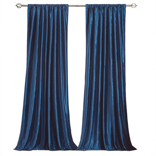 Soft and skin-friendly velvet curtains for cross-border foreign trade dropshipping, Amazon semi-blackout velvet curtains, finished products