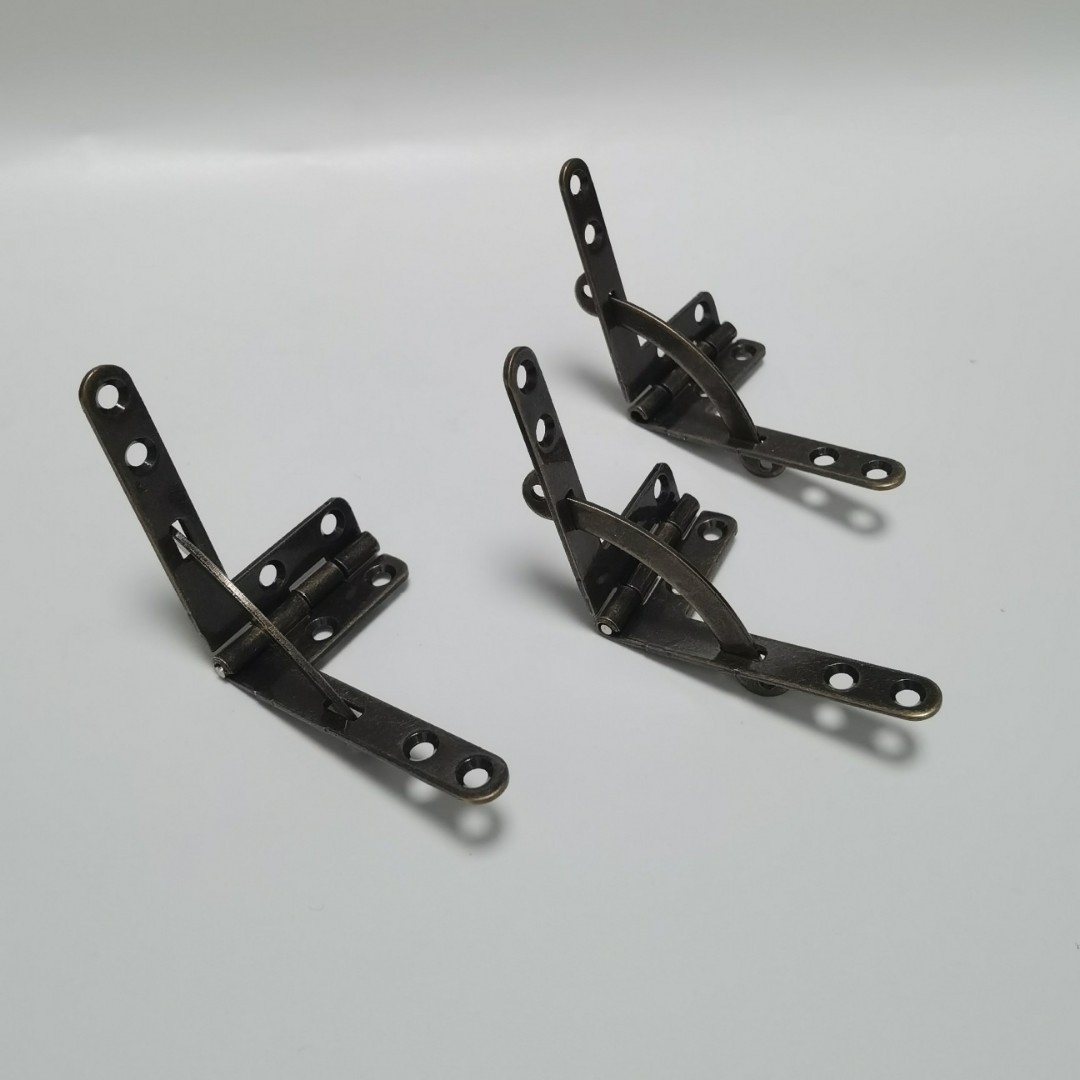 Supply seven-word hinges, cigar hinges, jewelry box hinges, luggage hardware accessories, sector hinges
