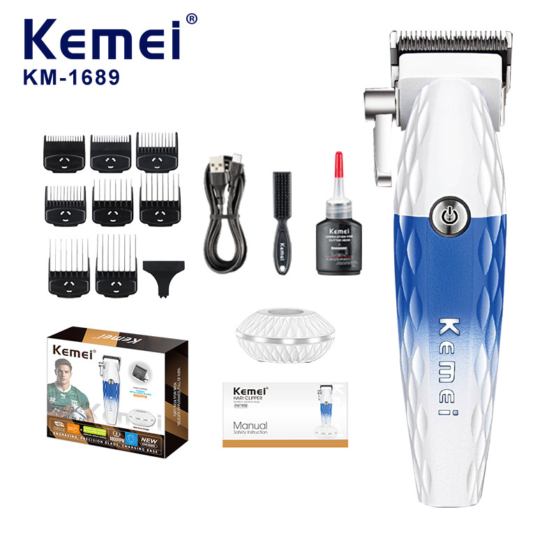 Kemei corte de pelo motor KM - 1689 corte de pelo especial de larga duración profesional corte de corte eléctrico recortador