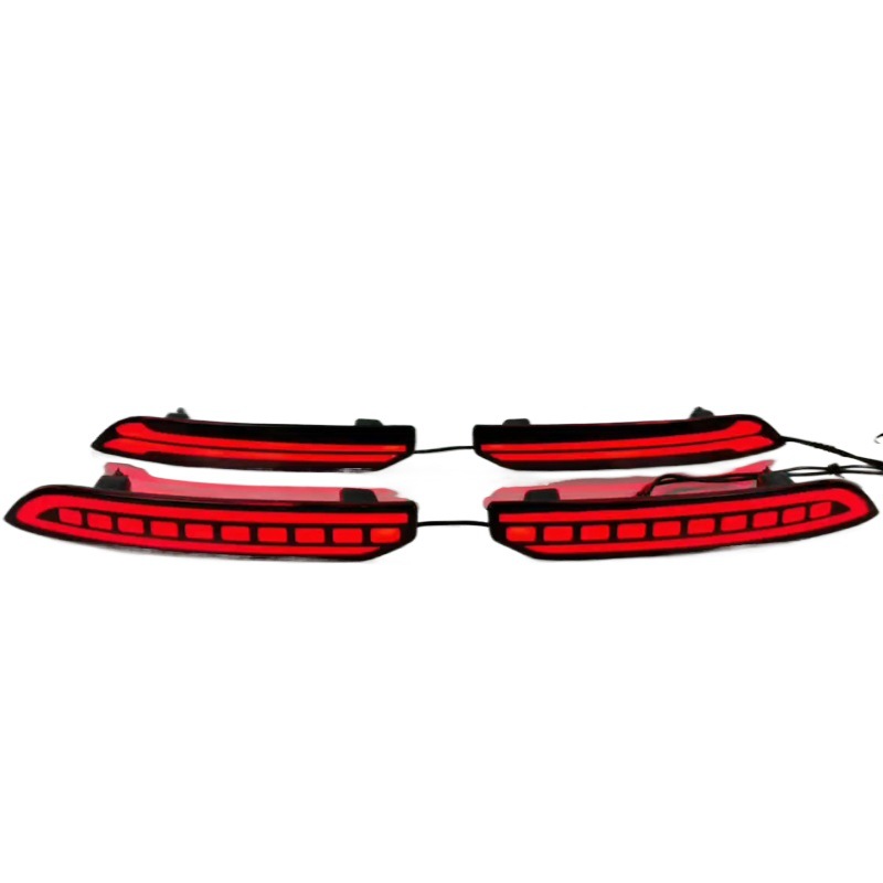 Aplicable a Jeep Grand Cherokee 2021 - 24 lámpara de barra trasera LED luz trasera de agua corriente luz de dirección luz de niebla