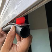 车库门密封条卷帘门自粘卷闸门防尘防风冷库通用胶条底部
