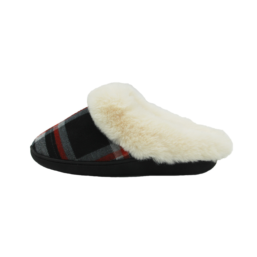 Unisex Casual Plaid Round Toe Cotton Slippers display picture 16