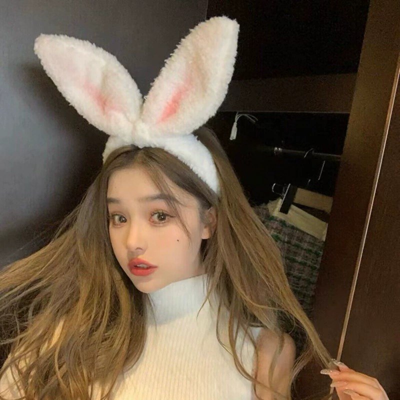 Милые кошачьи уши мыть повязку для волос Интернет красный набор для волос применить маску Головной Убор Повязка На Голову аксессуары для оголовья