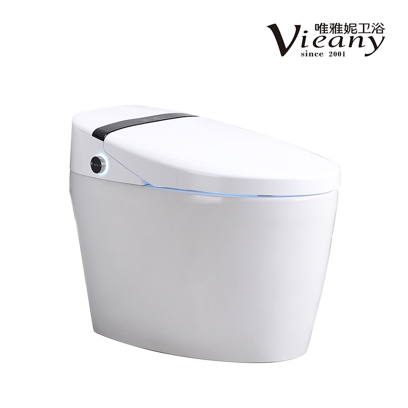 Nuevo inodoro inteligente integrado multifuncional limpieza inteligente control de voz esmaltado automático inodoro Ultimate Edition image 6