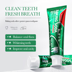 English toothpaste 100g BIOAOUA baking soda gum care niacinamide fresh cross-border foreign trade wholesale