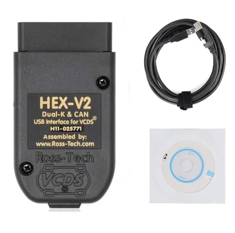 HEX V2 VAG多语言VCDS 24.7 ATMEGA162 FT232 5054版本汽车检测仪
