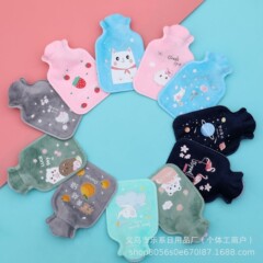 冬のぬいぐるみ注水湯たんぽ漫画ミニ超絨毯湯たんぽ学生寮携帯充水湯たんぽ
