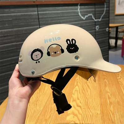 Helmet, Electric Scooter Half Helmet, Motosiklet kaskı (dəbilqə)