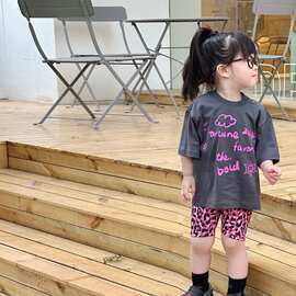 女童2026夏季新款短裤单车裤儿童薄款骑行裤宝宝经典百搭弹力中裤