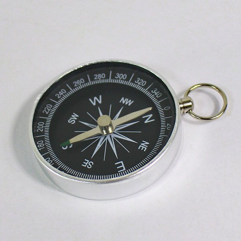 High-precision portable compass for outdoor mountaineering, camping, and car use