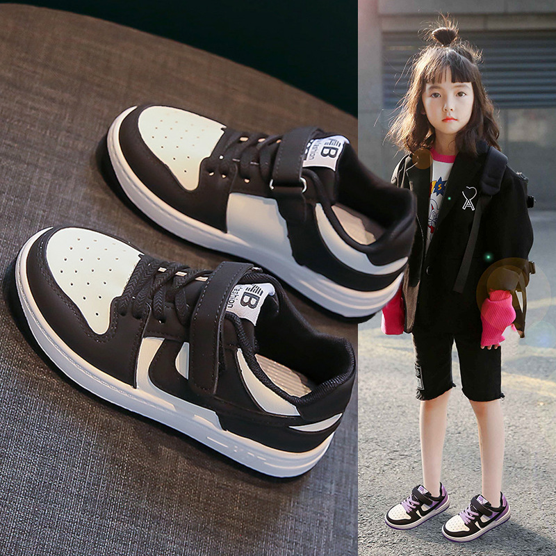 Zapatos para niños 2022 otoño nuevos zapatos de baloncesto para niños zapatos casuales de moda para niños zapatos de tablero alto para niñas