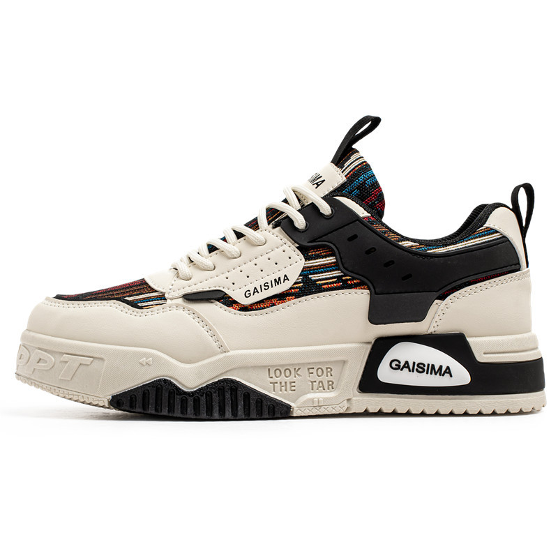 2025 cuatro estaciones de la marea nacional camuflado nicho de hombres zapatos de cuero al aire libre zapatos deportivos de estilo de port zapatos de hombre