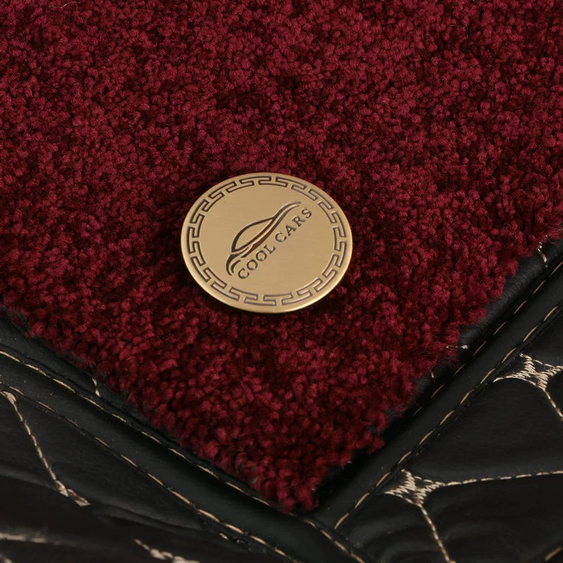 Автомобильные ножные ножные коврики липучки двухслойные ножные коврики съемные фиксированные ножные коврики аксессуары 360 мягкая сумка фиксированная пряжка