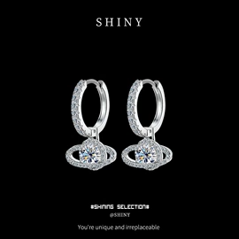 项链;莫桑钻项饰;耳钉