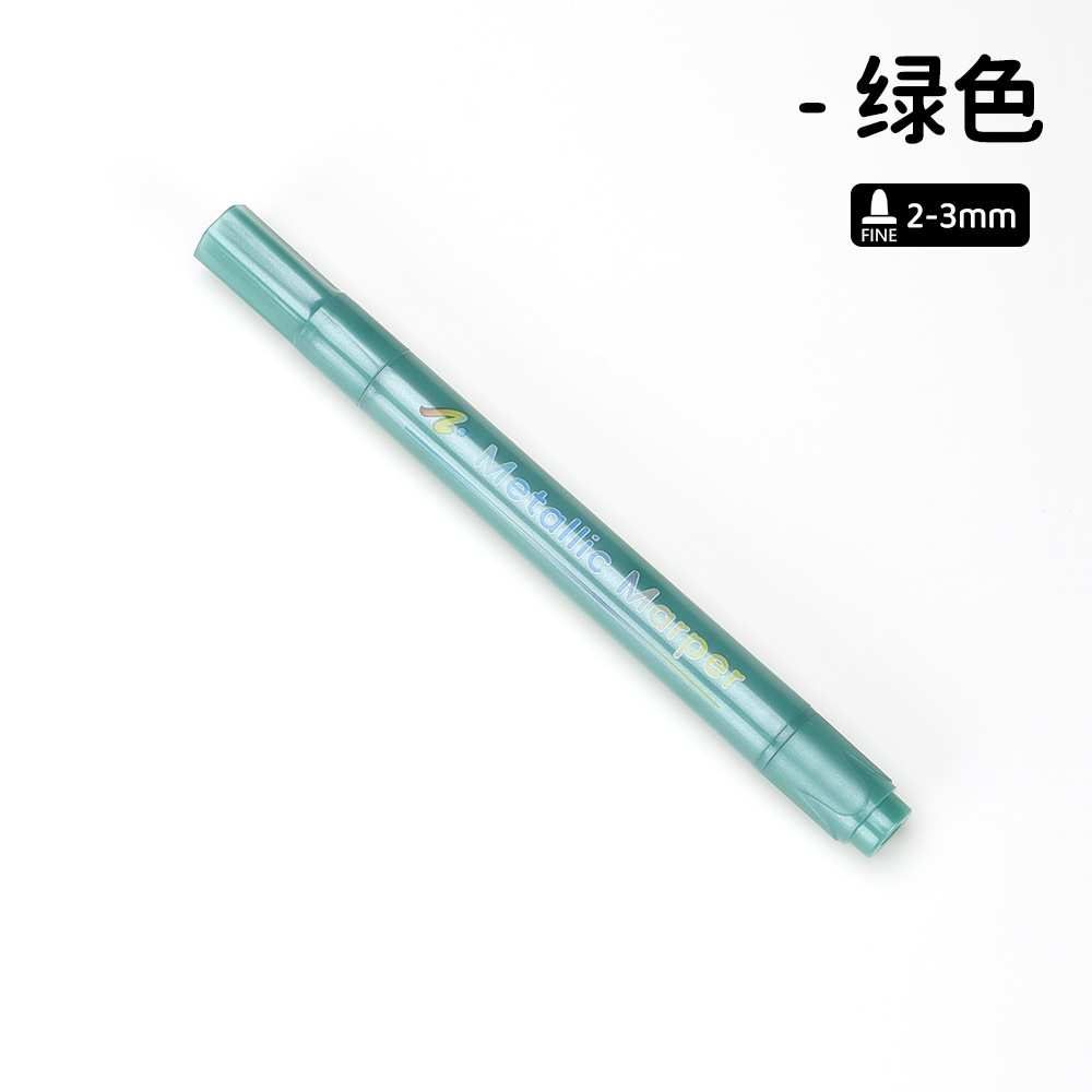 Cabeza dura metal hasta mecha modelo de pintura de pintura de color marcador pluma set diy marca de graffiti pluma