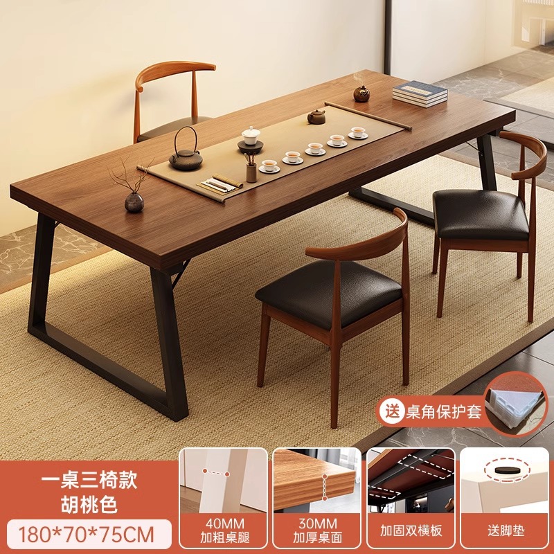 Mesa de té combinación de una mesa y cinco sillas mesa de té mesa de negociación moderna simple balcón tabla de té nueva mesa de té china