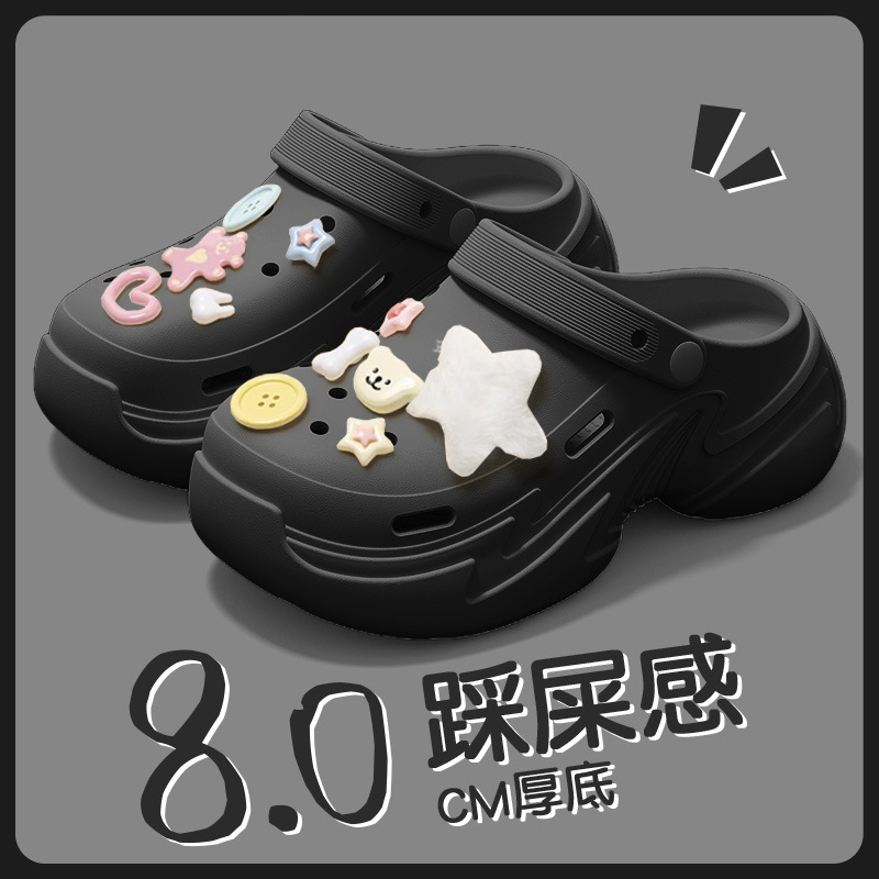 下駄 かわいい 夏専用下駄 レディース 夏 アウター 2025年新作 厚底 滑り止め 防臭 手術室|undefined