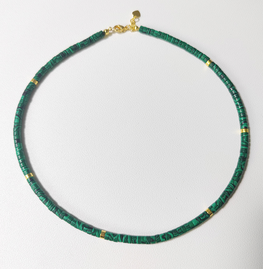 Mixed materials Material Color Block Pattern Casual Color Block Mixed Materials Necklace