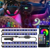 LXQ021 24-key Bluetooth APP 48 lights car charger