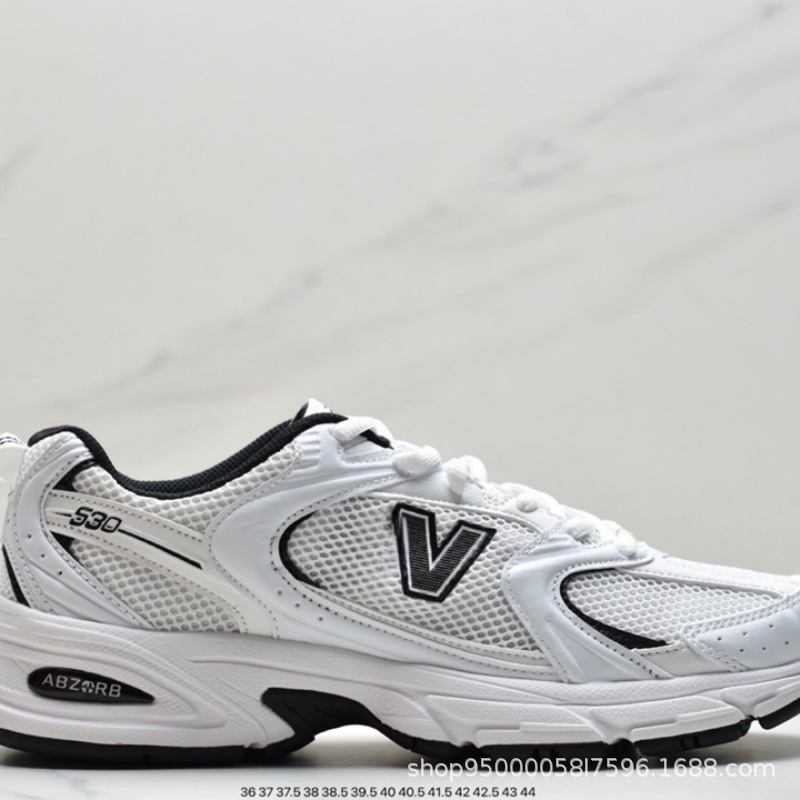 莆田純原NB530レトロ銀白おじさん靴カジュアル女性アウトドアスポーツランニングカップル靴卸売り|undefined