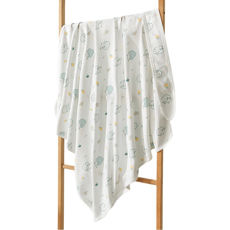 Bolsa de bebé recién nacido, primavera, otoño, invierno, verano, toalla de parto de algodón puro para niños pequeños, toalla de baño delgada, abrazo, cubierta de bebé