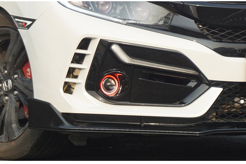 Suitable for the tenth generation of hatchback Civic L-shaped daytime running lights modified typer surround rear bumper lights fog lights daytime running lights