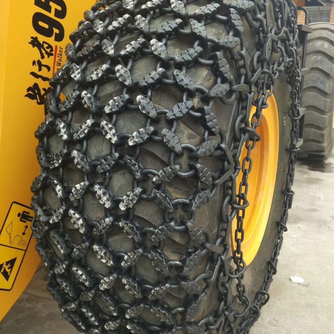 Suministro 9.75-18/1000-20/255/70D406 cadena de protección de neumáticos forjados