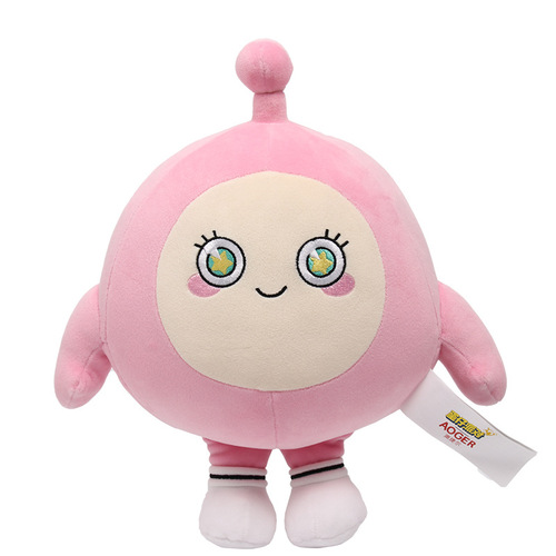 Genuine Eggboy Party Doll Plush Toy Yellow Stress Relief Eggboy Doll Labor Reform Black Egg Doll Pillow Wholesale