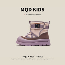 MQD����ٶ�ͯѩ��ѥ2025Ůͯ���޴���ѥ�ӻ��������ˮ��ɽЬ��