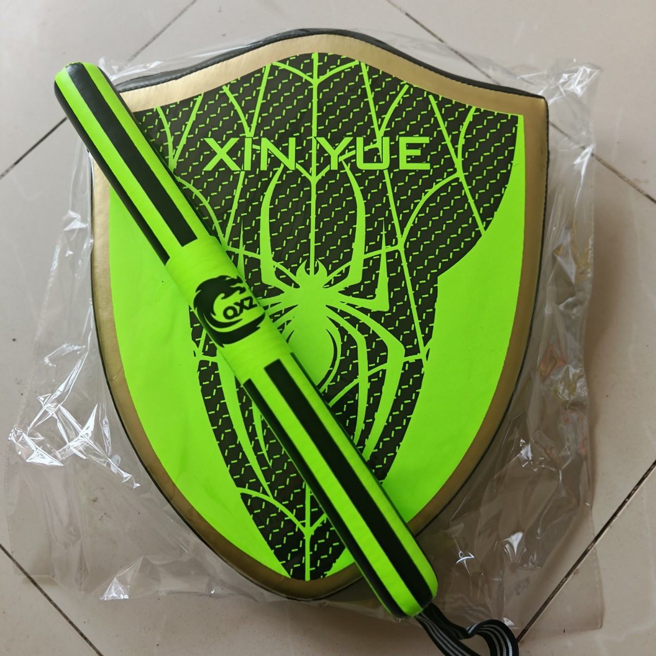 Soft stick taekwondo children's knight sword and shield combination shield Sanda taekwondo training equipment martial arts short weapon stick