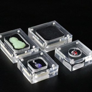 Acrylic Jewelry Display Stand High Sense Diamond Box Jewelry Storage Box Jewelry Props