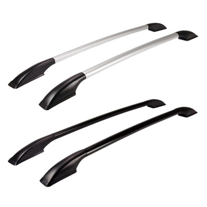 Car Roof Rack Vertical Rod Aluminum Alloy Punch-Free Roof Rack Decorative Strip Modification Accessories Universal Vertical Rod