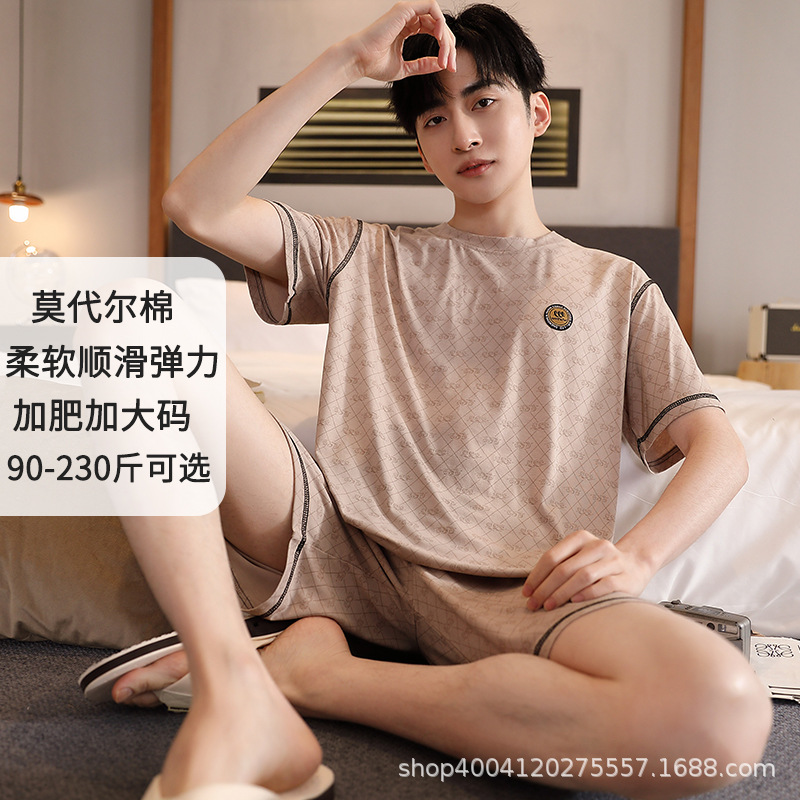 XM7717 남성용 모달 반팔 반바지