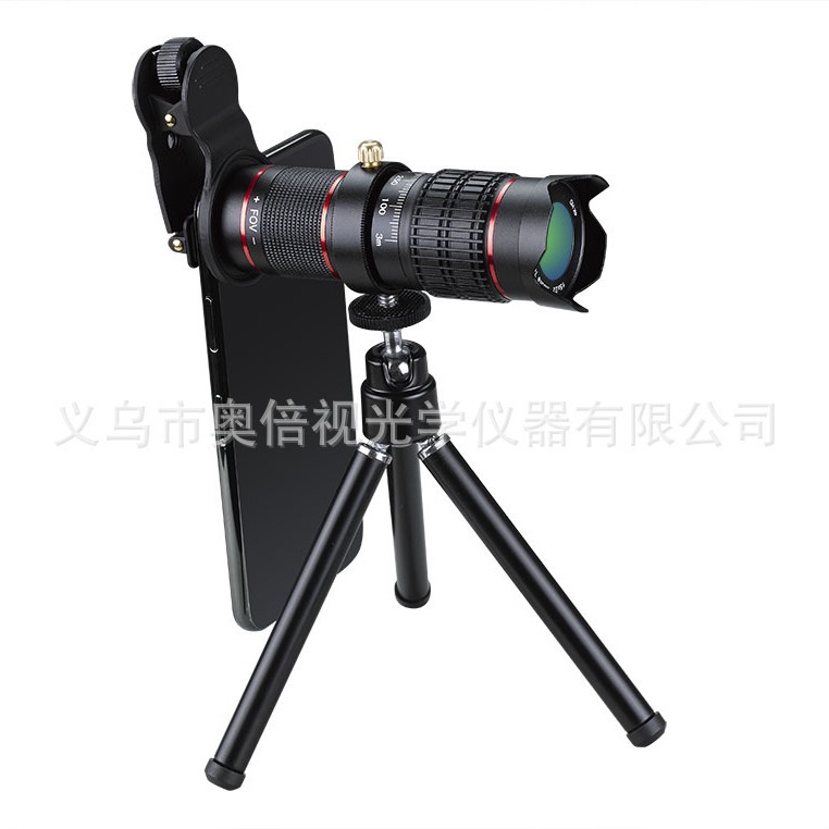 手机长焦15倍/22倍望远镜 长焦手机镜头 金属 单筒望远镜