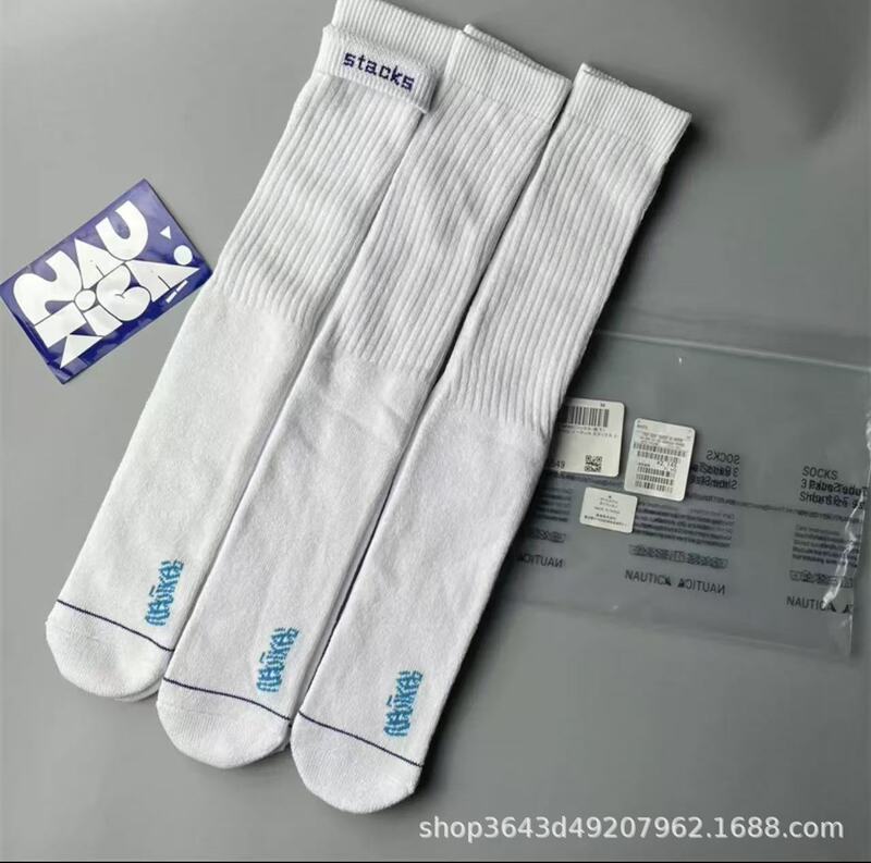 Nautica Socks Men's Mid-Length Hasegawa Cityboy Sports Towel-Soled Long Socks Japanese Style Casual Versatile Nautica Socks Men's Mid-Length Hasegawa Cityboy Sports Towel-Soled Long Socks Japanese Style Casual Versatile