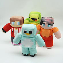 跨境新品Jiejie and Maggie plush杰杰麦琪我的世界毛绒玩具玩偶