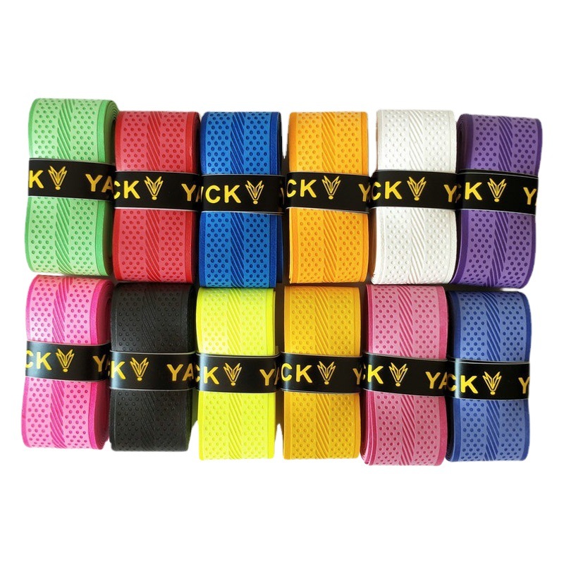 Badminton racket hand glue pressure point sweat absorption belt tennis racket handle leather fishing rod jump rope grip belt winding belt