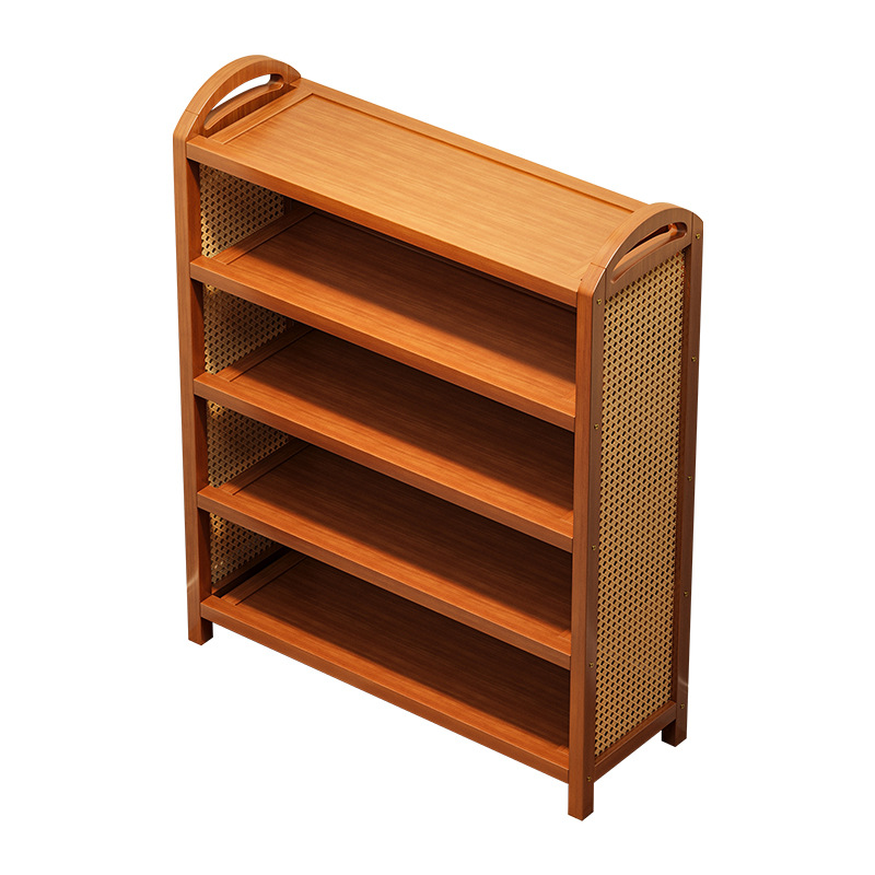 Estante de zapatos simple dormitorio cubre tierra pequeña puerta doméstica de almacenamiento multicapa estante de alquiler esencial armario de zapatos de artefactos mágicos