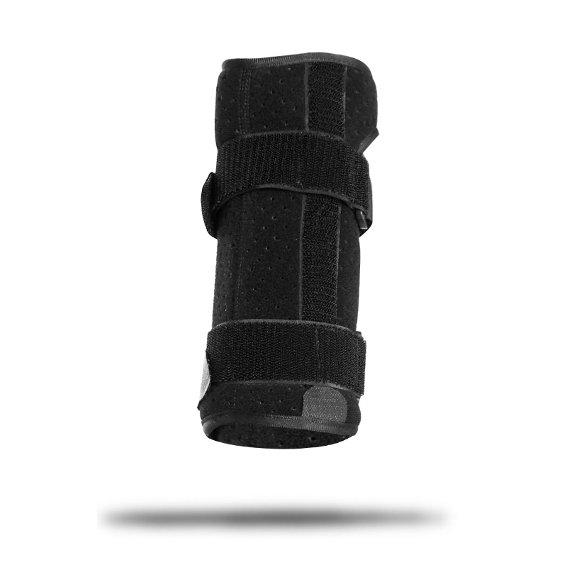 Protector de muñeca de placa de acero unisex protector de esguince protector de muñeca enrollado soporte de presión transpirable fijo muñeca lesionada al por mayor image 6