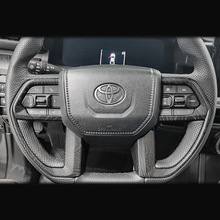适用24款丰田TACOMA方向盘亮片塔科马方向盘两侧按钮装饰配件