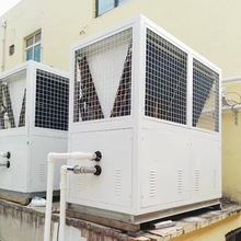 医院3p恒温热水工程 24小时供应热水 工地酒店商用空气源热泵