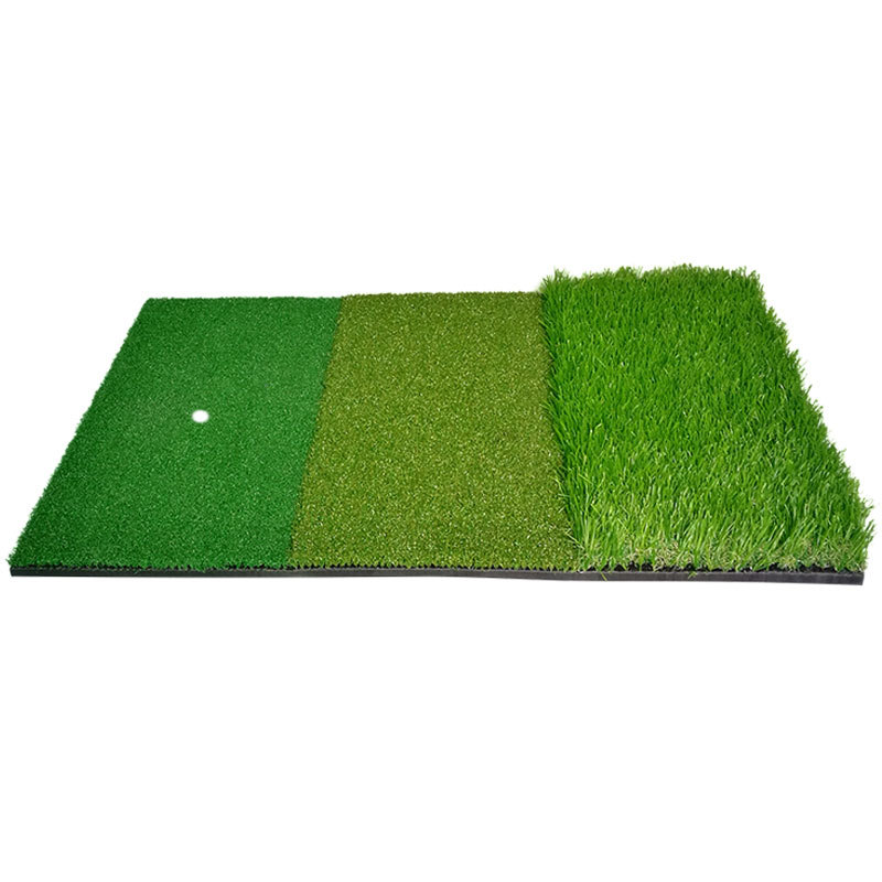 Fábrica al por mayor Golf multi-funcional huelga pad 40*60cm de largo y corto de corte de hierba Rod swing pad interior huelga pad