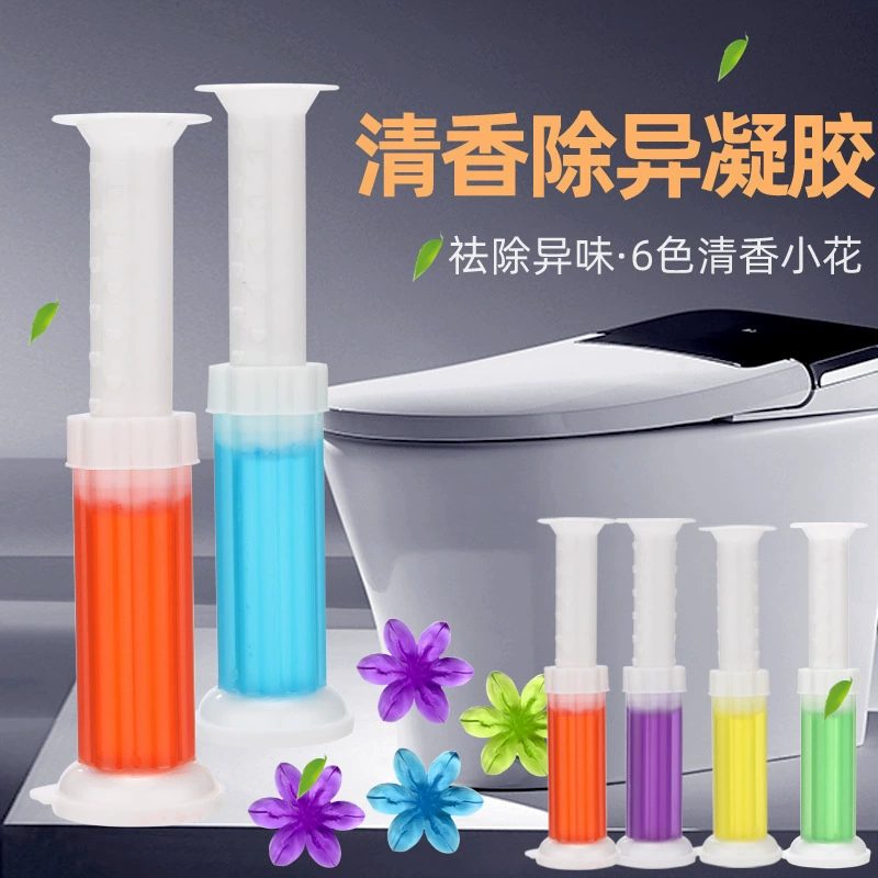 Гель для чистки унитаза с цветочным ароматом, средство для удаления грязи и запахов, синий пузырьковый очиститель для ванной комнаты, оптом