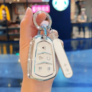 Cadillac CT6 key case XT5 exquisite ATS-L high-end XTS light luxury XT6 car accessory XT4 simple trendy buckle