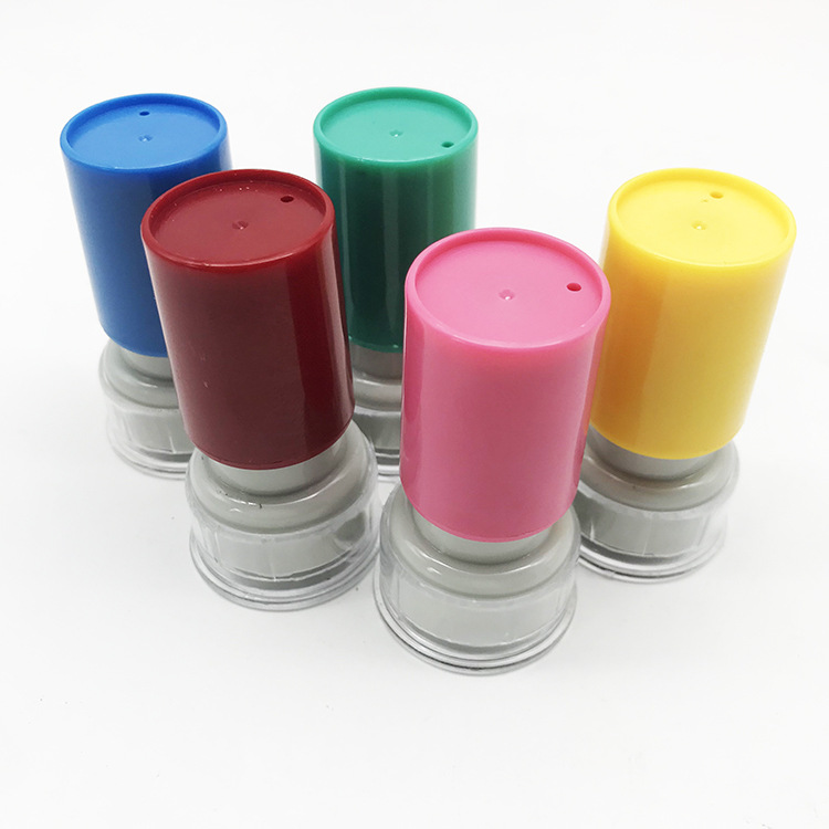 23mm新款带注油孔教师印章光敏印章材料 儿童学生鼓励印章原材料