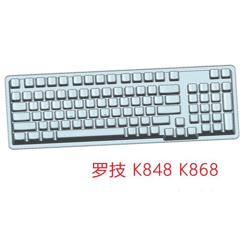 适用罗技键盘罩罗技K868键盘保护膜罗技G316 8K保护套源头工厂
