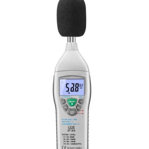 CEM华盛昌DT-805声级计DT-815分贝仪数字噪音计
