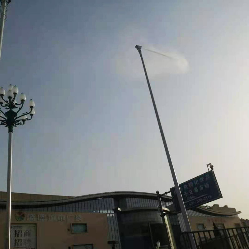 360度旋转喷雾桩  工地厂房旋转喷雾桩  全自动雾桩降尘系统