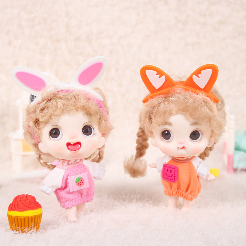 야드 바비 인형 10CM 키 체인 가방 펜던트 소녀의 생일 선물 인형 유행 놀이 인형 배치